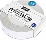 WoodPress 22mm Matt White Melamine Edge Banding 7.5m Pre-Glued view 1