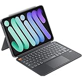 ProtoArc Keyboard Case for iPad Air 11-inch (M3 2025 / M2 2024) & iPad Pro 11 inch(1st/2nd/3rd/4th Generation), Magnetic Detachable Keyboard with Multi-Touch Trackpad for 10.9” iPad Air 5th/4th Gen