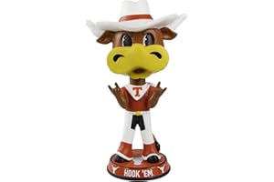 FOCO NCAA Unisex-Adult NCAA College Team Mascot Bighead Bobblehead