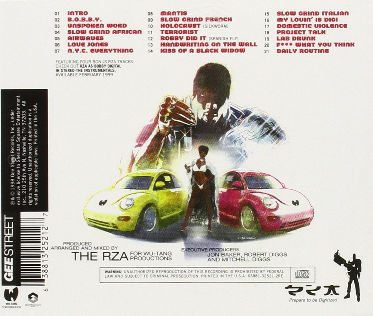 Rza As Bobby Digital In Stereo Amazon De Musik