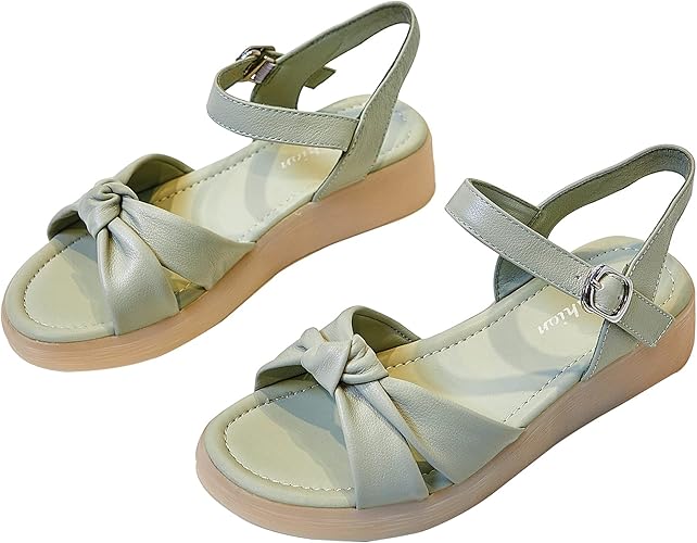 Amazon Lede サンダル レディース クロスライン ナースサンダル オリジナルチラシ付き ナースシューズ オフィスサンダル レザー 袴用 厚底 ファッションサンダル