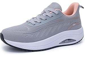 IIV Womens Walking Shoes Arch Support Casual Gym Workout Orthotic Fashion Sneakers for Plantar Fasciitis Pain Relief US 5.5-11