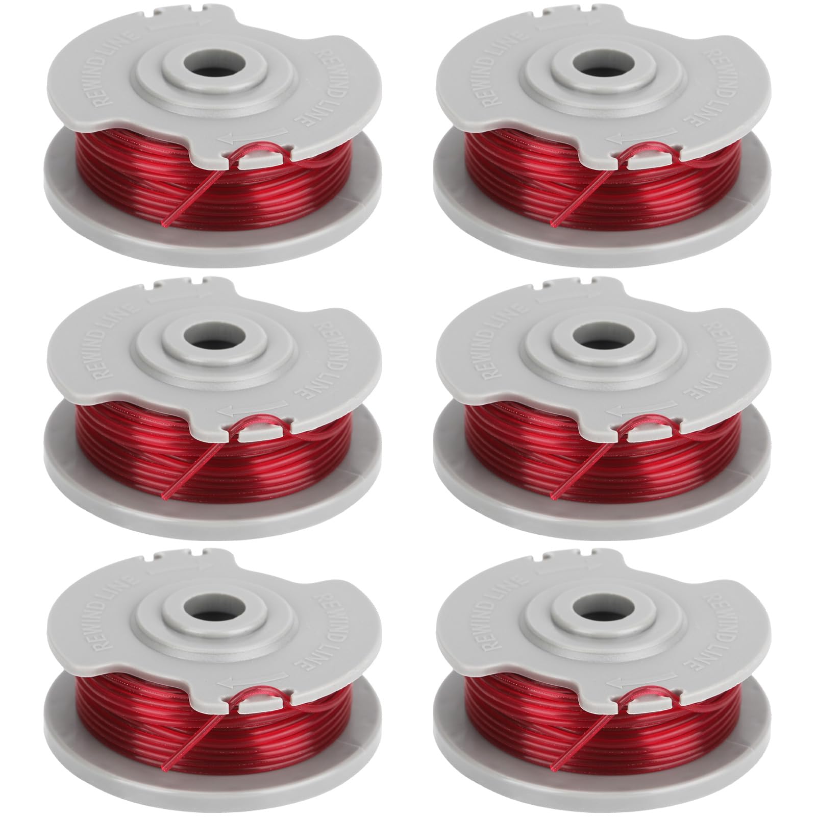 Eyoloty Grass trimmer thread spool 5306-20 suitable for Gardena item 8844 SmallCut 300 Accu, item 8845 SmallCut 300, item 8824 EasyCut Li-18/23 replacement thread spool, 10 m, length 1.65 mm (6