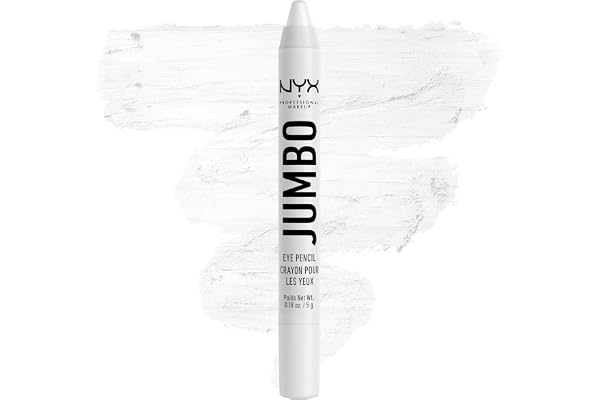 NYX Professional Makeup Jumbo Eye Pencil, Highly Pigmented & Blendable Color, Versatile Stick Format, Use as an Eyeliner, Sha