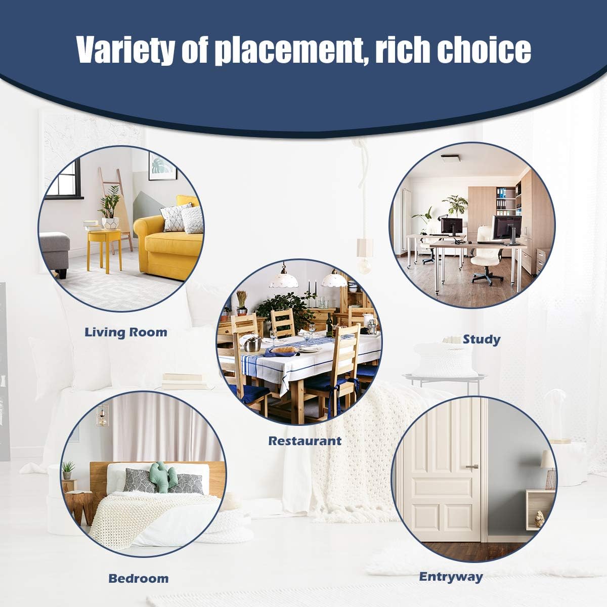 Giantex 4 Panel Room Divider Screens Steel Frame & Fabric Surface Freestanding Room Dividers and Folding Privacy Screens Home Office, Black: Furniture & Decor