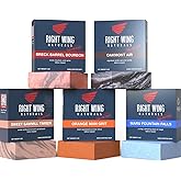 Right Wing Naturals Bar Soap Gift Set for Men | Handcrafted Cold-Pressed | Handmade Organic Soap for Men | Most Popular Flavors | Natural Scented Men’s Bar Soap| Pack of 5 Bars