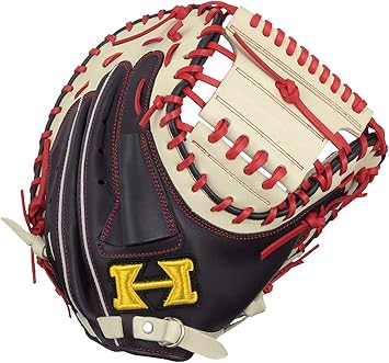 Amazon Hi Gold ハイゴールド ソフトボール軟式用ミット捕手用 Bsg 87m Lh 右投 ホワイトxネイビーxレッド ハイゴールド Hi Gold キャッチャーミット