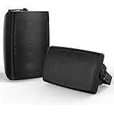 STUDIOFINIX 8-Inch 600W Outdoor Bluetooth Speakers Waterproof Wired, Wall-Mount Waterproof Speaker System Ideal for Large Spaces (Commercial Areas, Spacious Backyards, Auditorium)