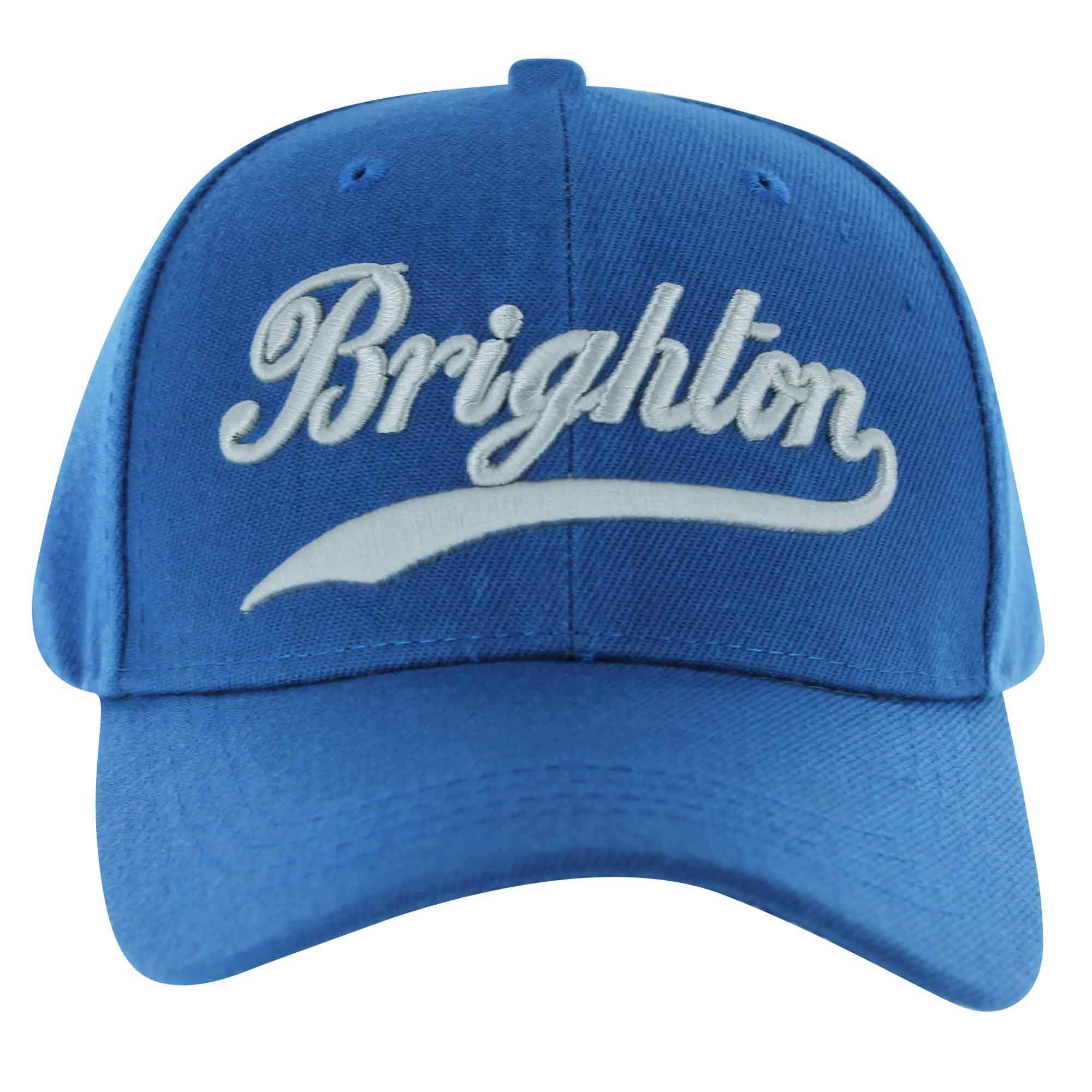 TOMENGBEIAABBCC Brighton 3D Soccer Baseball Cap (100% Cotton & Adjustable)