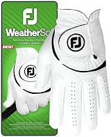 FootJoy WeatherSof Golf Glove White/Black Left Hand XL EU