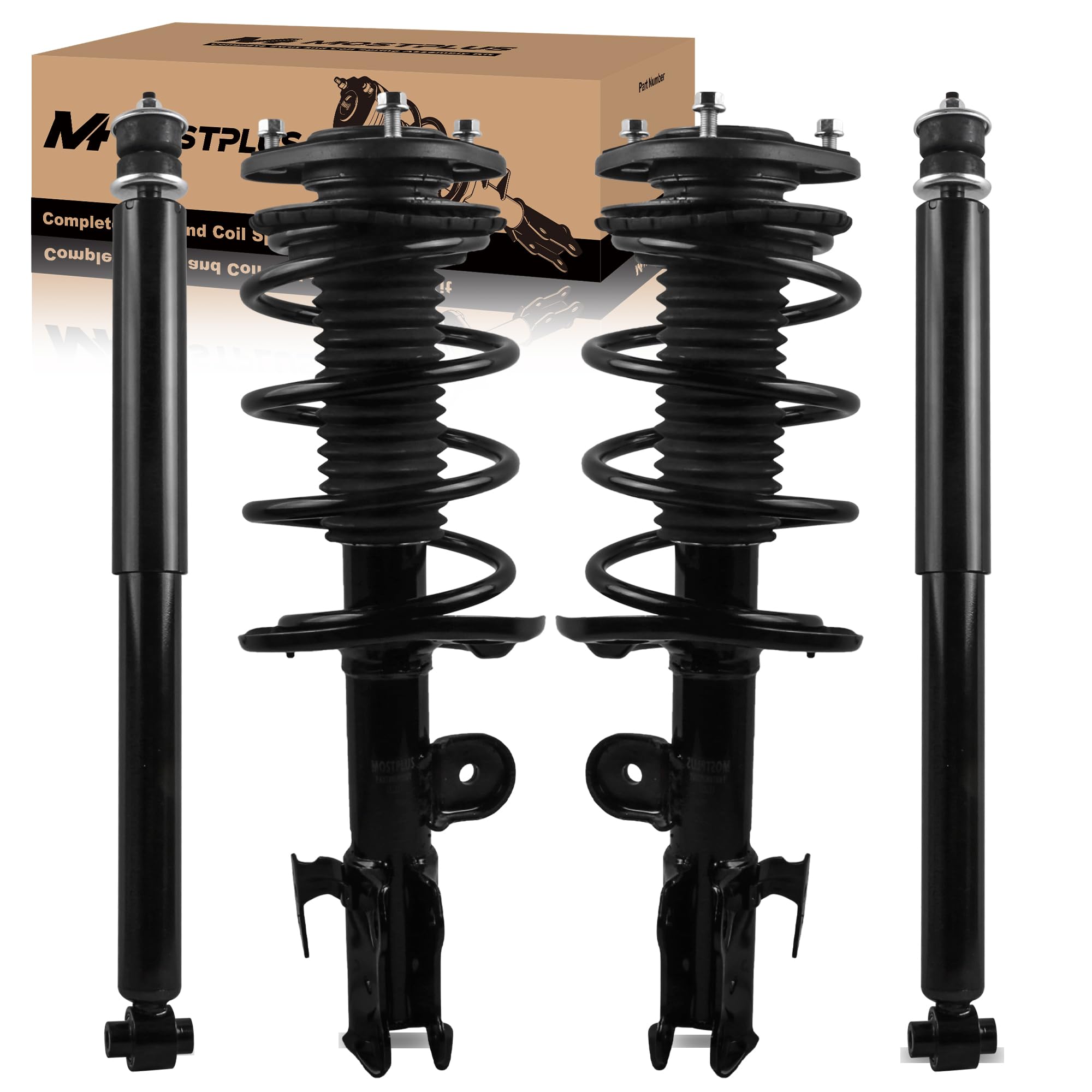 Photo 1 of ***HEAVILY USED***
MOSTPLUS Front & Rear Complete Shock Strut Spring Assembly Compatible for 2008-2015 XB FWD 2.4L Replaces 11421 11422 5687