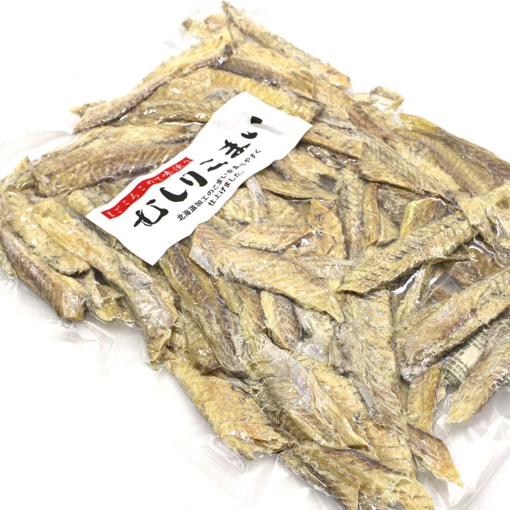 Amazon 氷下魚 干物 珍味 皮むき むきこまい 300g むしりこまい 業務用 チャック袋入 氷下魚 珍味 カンカイ かんかい 函館えさん昆布の会 さいとう 乾物 通販