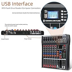 Depusheng DX6 Professional Mixer Sound Board