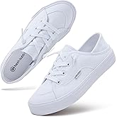 hash bubbie Women's Slip on Shoes Canvas Shoes Non Slip Fashion Sneakers for Women Low Top Loafers