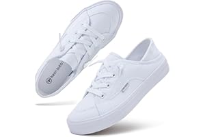 hash bubbie Women's Slip on Shoes Canvas Shoes Non Slip Fashion Sneakers for Women Low Top Loafers