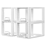 Vtopmart 4 Pack Large Stackable Storage