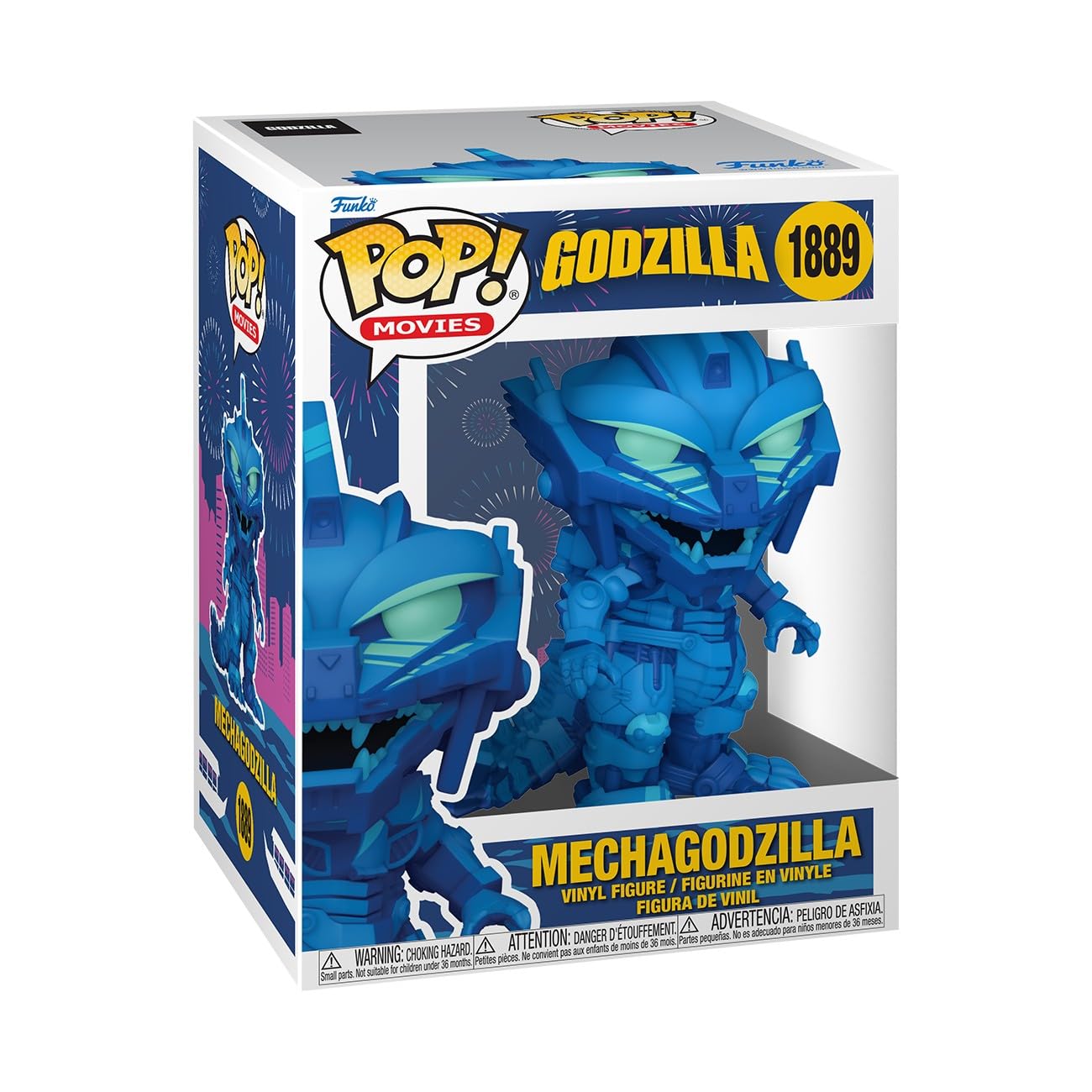 Photo 1 of Funko Pop! Premium: Mechagodzilla - Retro Futurism Mechagodzilla - Collectable Vinyl Figure - Gift Idea - Official Merchandise - Toys for Kids & Adults - Movies Fans