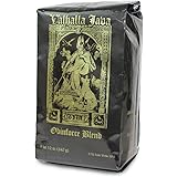 Valhalla Java Whole Bean Coffee by Death Wish Coffee Company, Fair Trade and USDA Certified Organic - 12 Ounce Bag