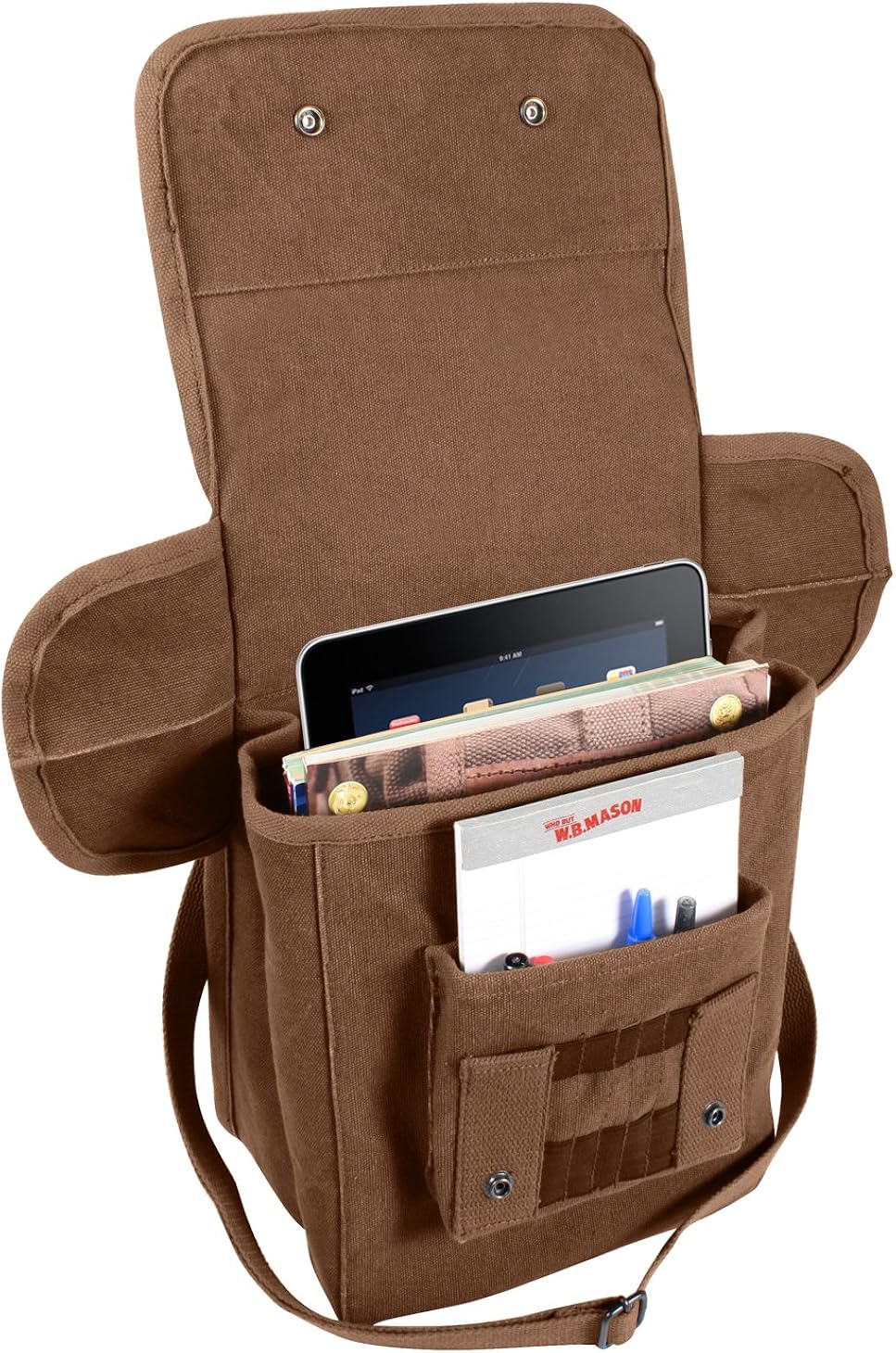 Rothco Canvas Map Case Shoulder Bag, Olive Drab: Sports & Outdoors