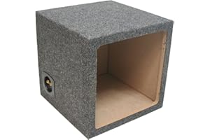 ASC Single 12" Subwoofer Kicker Square L3 L5 L7 Sealed Sub Box Speaker Enclosure