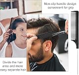 Dacitiery 3 Pcs Slick Brush Set Hair Teasing Edge Control Rat Tail Comb view 4