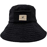 Totonoi Japan Sauna Hat Towel Japan Brand for Men and Women, Washable Sauna Hat (Black)