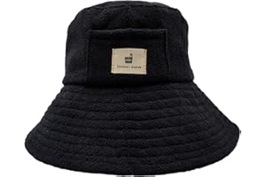 Totonoi Japan Sauna Hat Towel Japan Brand for Men and Women, Washable Sauna Hat (Black)