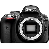 Nikon D3300 DSLR 24.2 MP HD 1080p Camera Body - Black