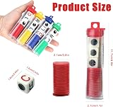 Aisszhao 4 Tubes Left Right Center Dice Game 12 Dice 96 Chips Portable view 2
