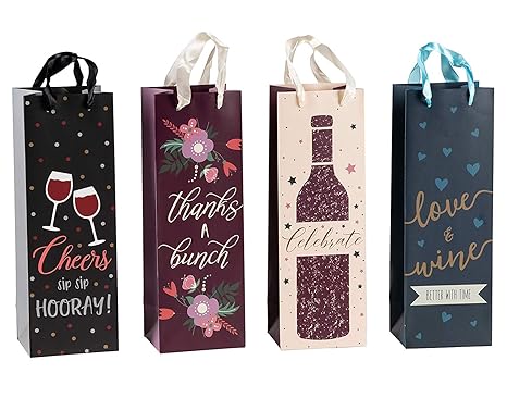 Bolsas para el vino | Bolsas de plástico, de papel, de tela