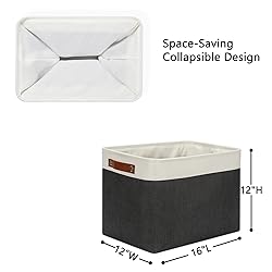 DULLEMELO Storage Bins Large-16"x12"x12" With
