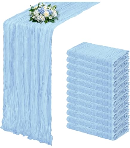 Runner da tavolo con paillettes blu navy ShinyBeauty Runner da tavolo con paillettes (12x108 pollici