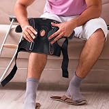 Thx4COPPER Hinged Knee Support Brace Open Patella X Large Adjustable Straps view 4