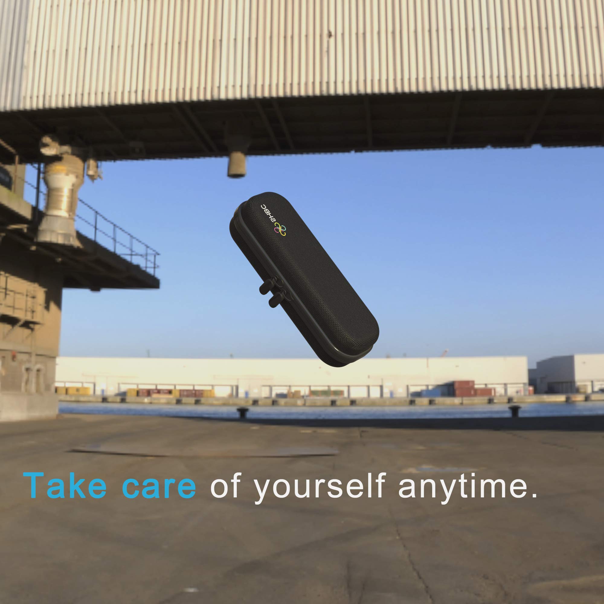 SHBC Compact Insulin Cooler Travel case for Diabetics Carrying On, Working, Office, etc. Well-Organized Small Bag for Medication Cooling Insulation Epi Pen Carrying Case with One Ice Pack Black …