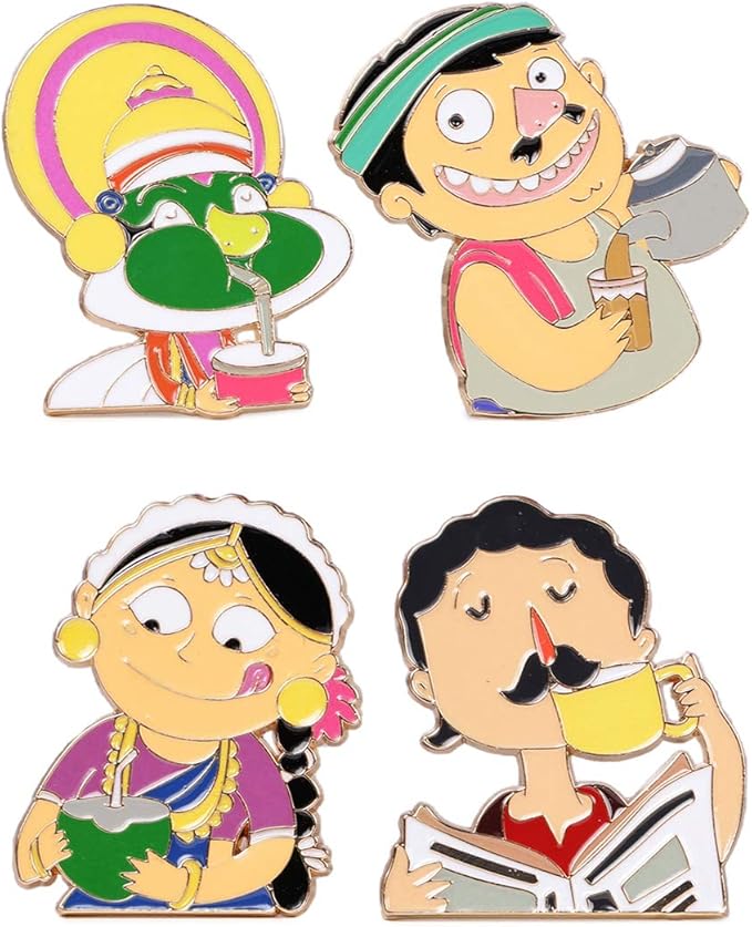 Buy Chumbak Metal Fridge (10 x 18 cm, Multicolour) Online at