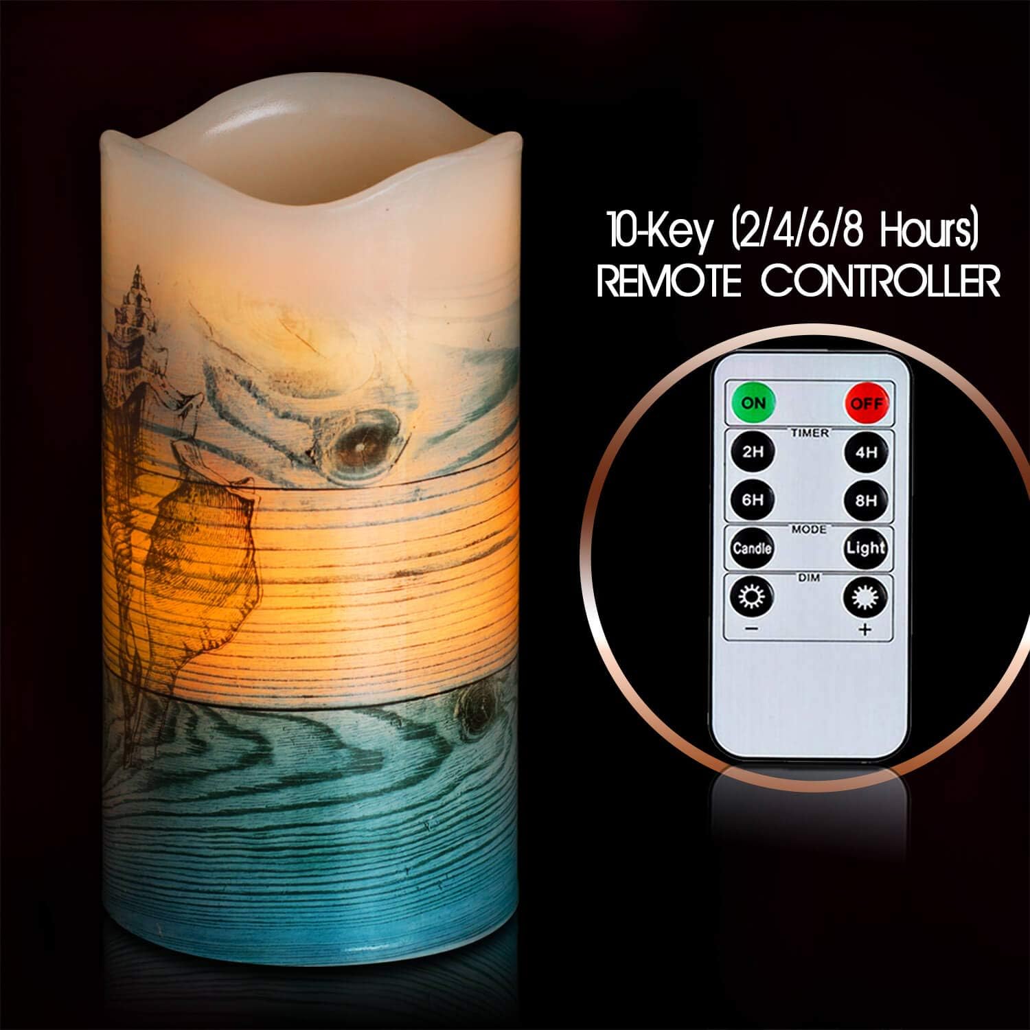 Sterno Home LED Moving Flame Candle, 5Piece Set eBay