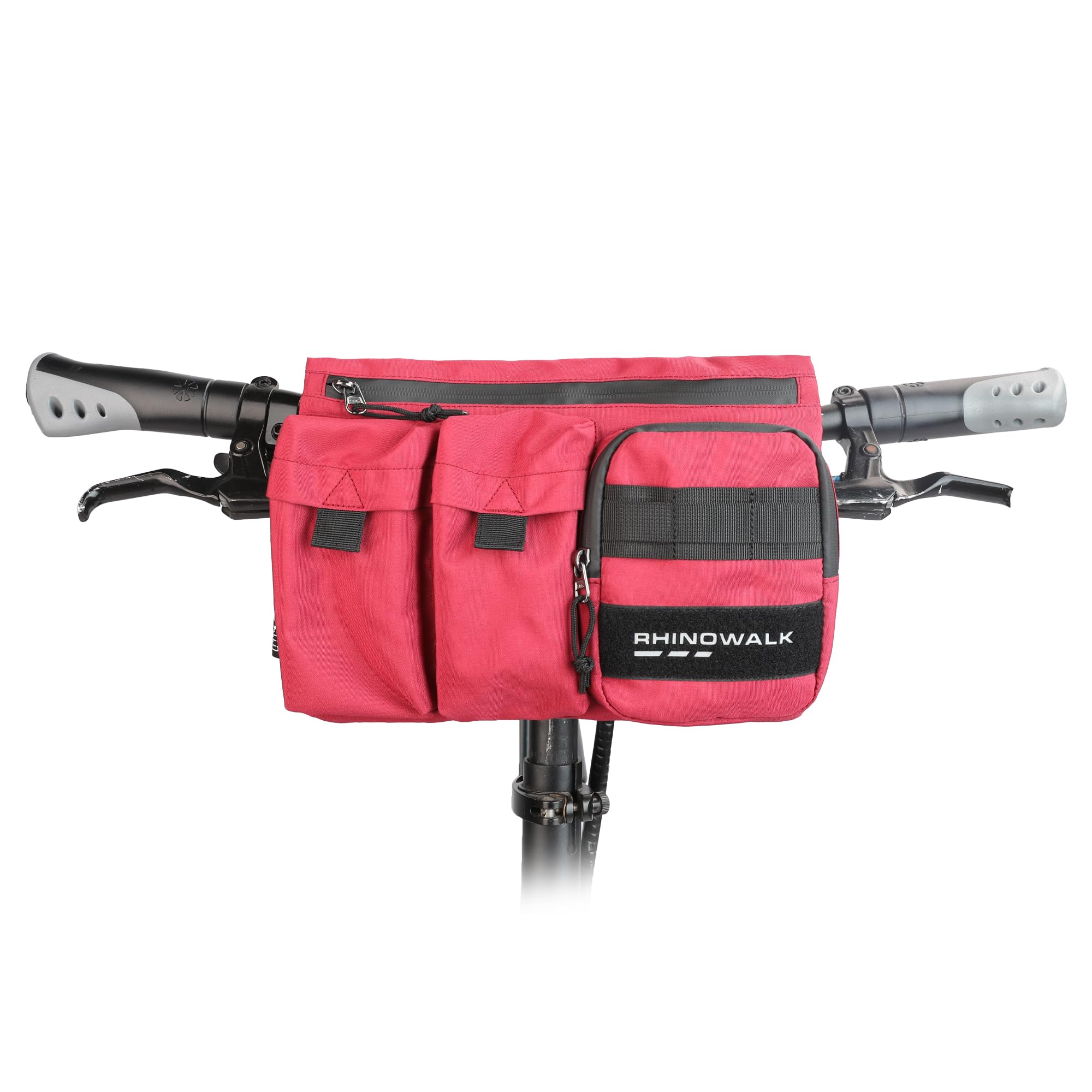 abamita Bike Handlebar Bag Front Bag Bicycle Bag Storage Bag with Shoulder Strap for Road Bike Mountain Bike Cycling Travel