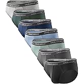 DAVID ARCHY Men's Underwear Briefs Rayon Made from Bamboo Wicking-Moisture Support Pouch Soft Underwear for Men 4 or 7 Pack