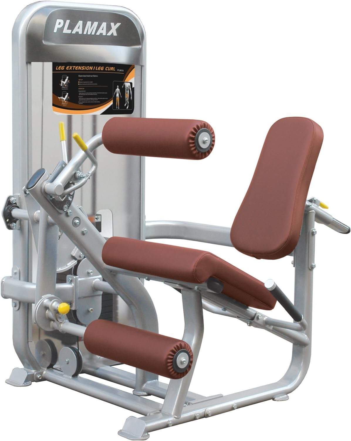 Impulse Fitness Dual Leg Extension/Leg Curl - Weight Training, Strength, Conditioning, Weight Stack, Workout, Fitness, Leg Workout Machine, Legs