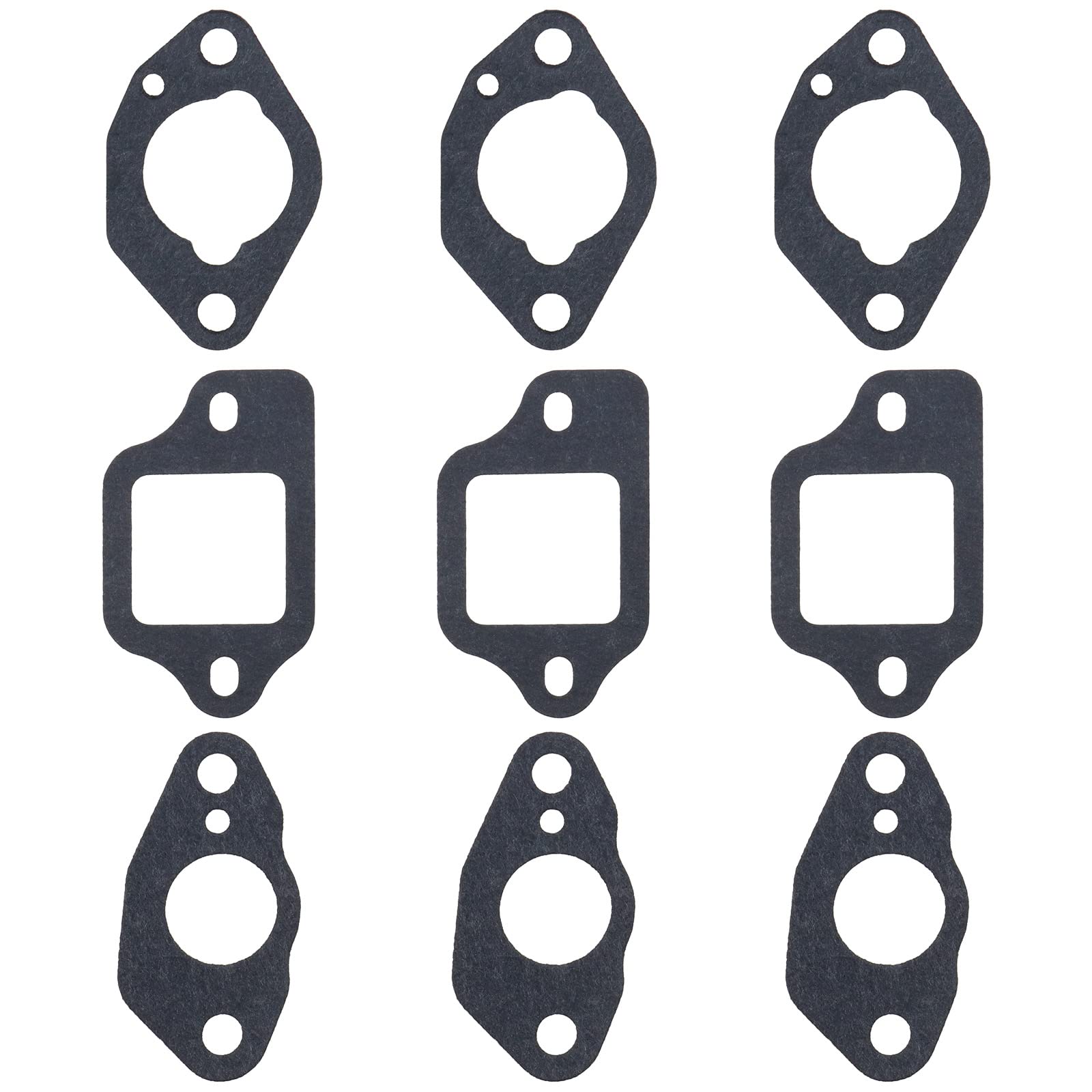 Be In Your Mind 3 Sets Carburettor Gasket Replacement 16221883800 16212ZL8000 16228ZL8000 Compatible with Honda GCV135 GCV160 GCV160A GCV160LA GCV160LE