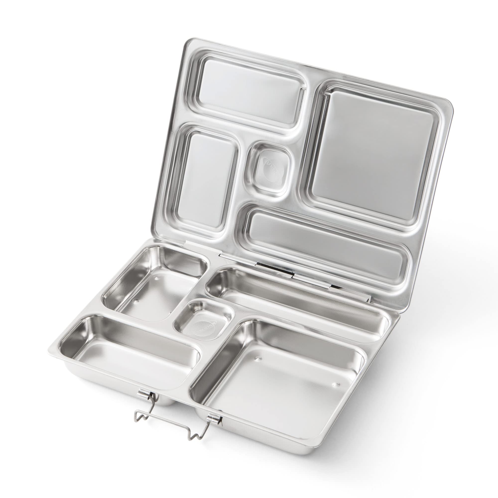 Photo 1 of PlanetBox Rover Stainless Steel Bento Box Style Lunch Box for Kids with 5 Compartments – Durable, Dishwasher Safe & BPA-Free Food Container