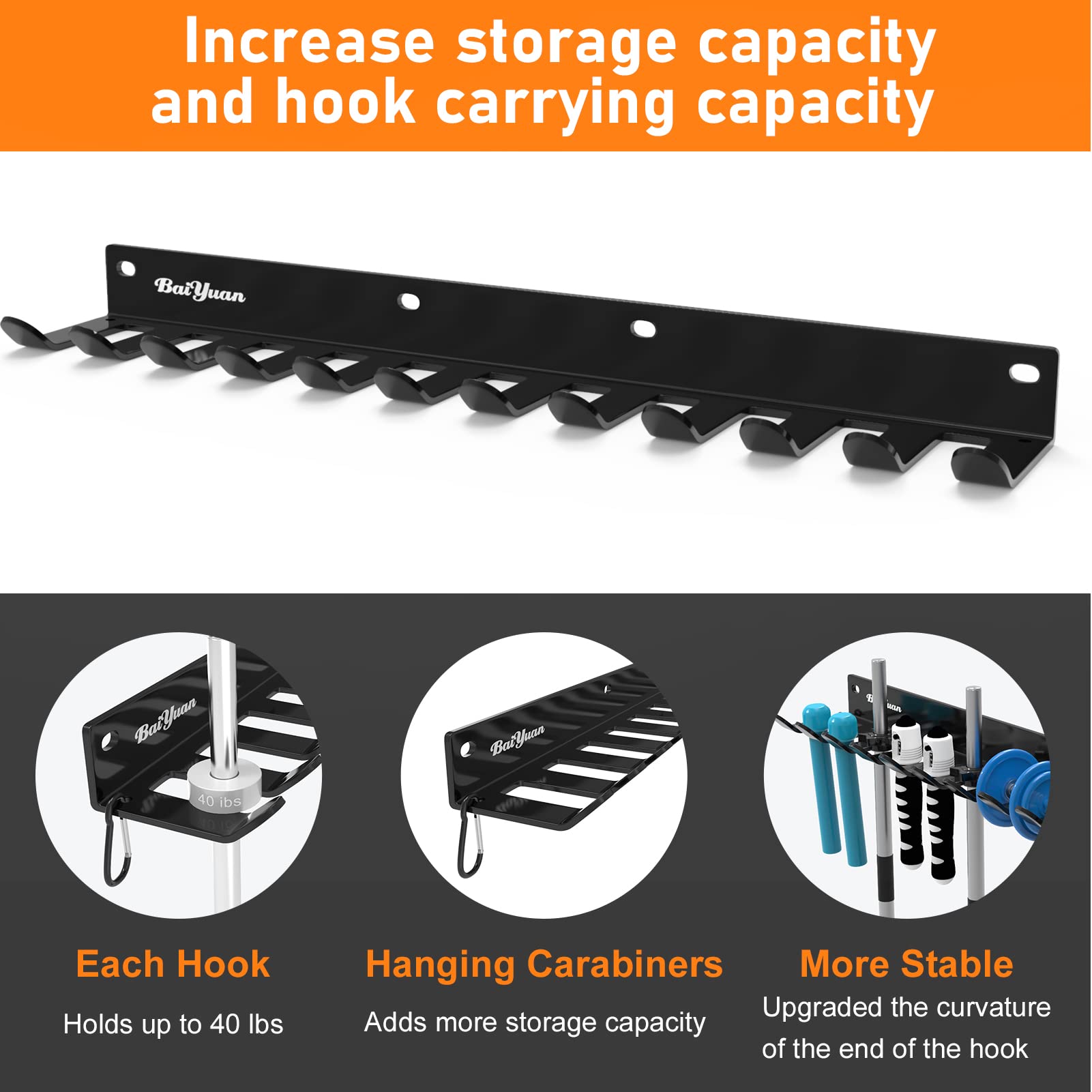 Mua Home Gym Storage Rack - Multi-Purpose Heavy Duty Gym Rack Organizer ...
