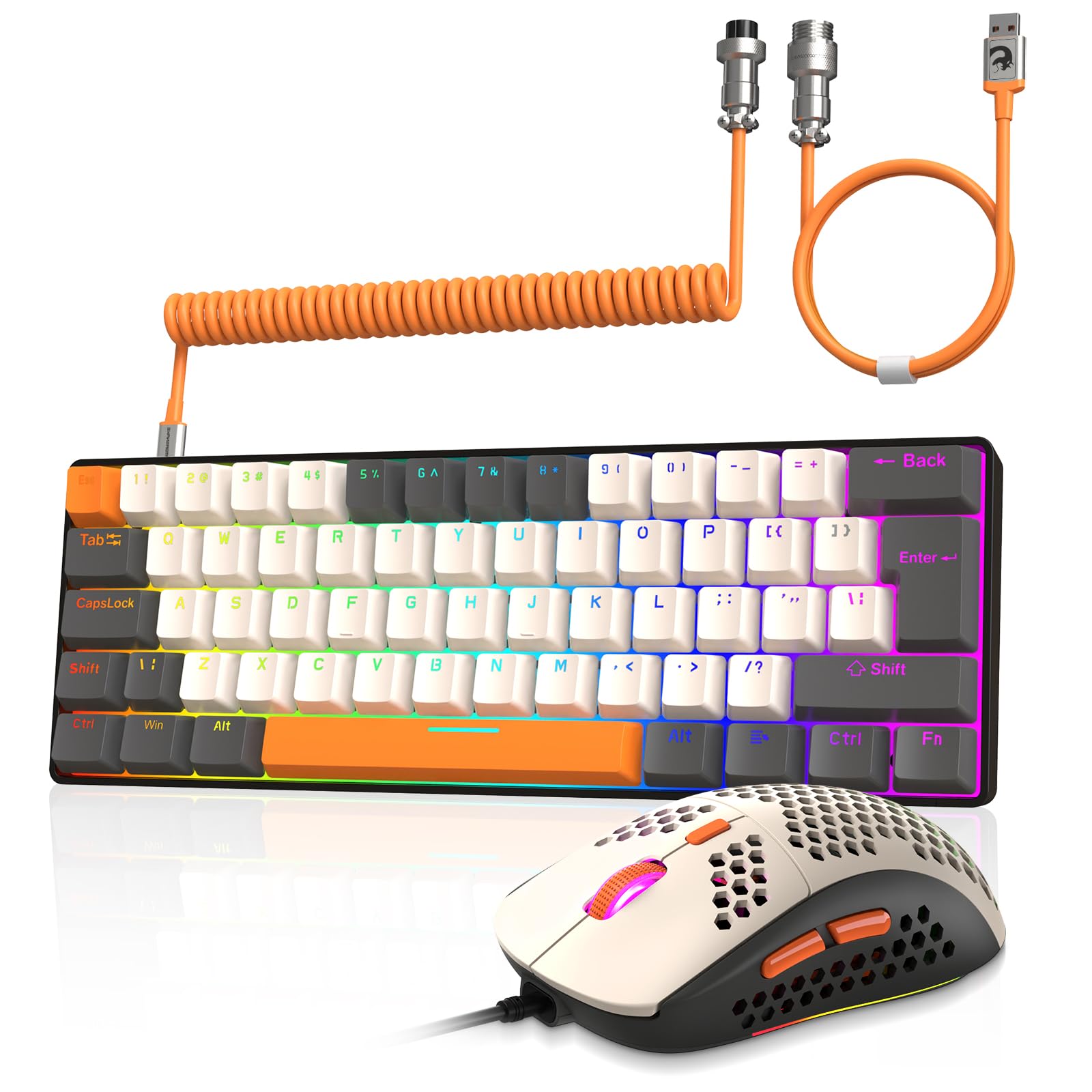 Mua ZIYOU LANG RK-T60 Wired Mechanical Gaming Keyboard and Mouse Combo ...