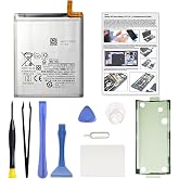 GREEN FUSION Compatible with Galaxy S23 Ultra New 0 Cycled Li-ion Replacement Battery Kit EB-BS918ABY,SM-S918U/U1/W/P/V/VL Includes Repair Tools and Instruction Manual