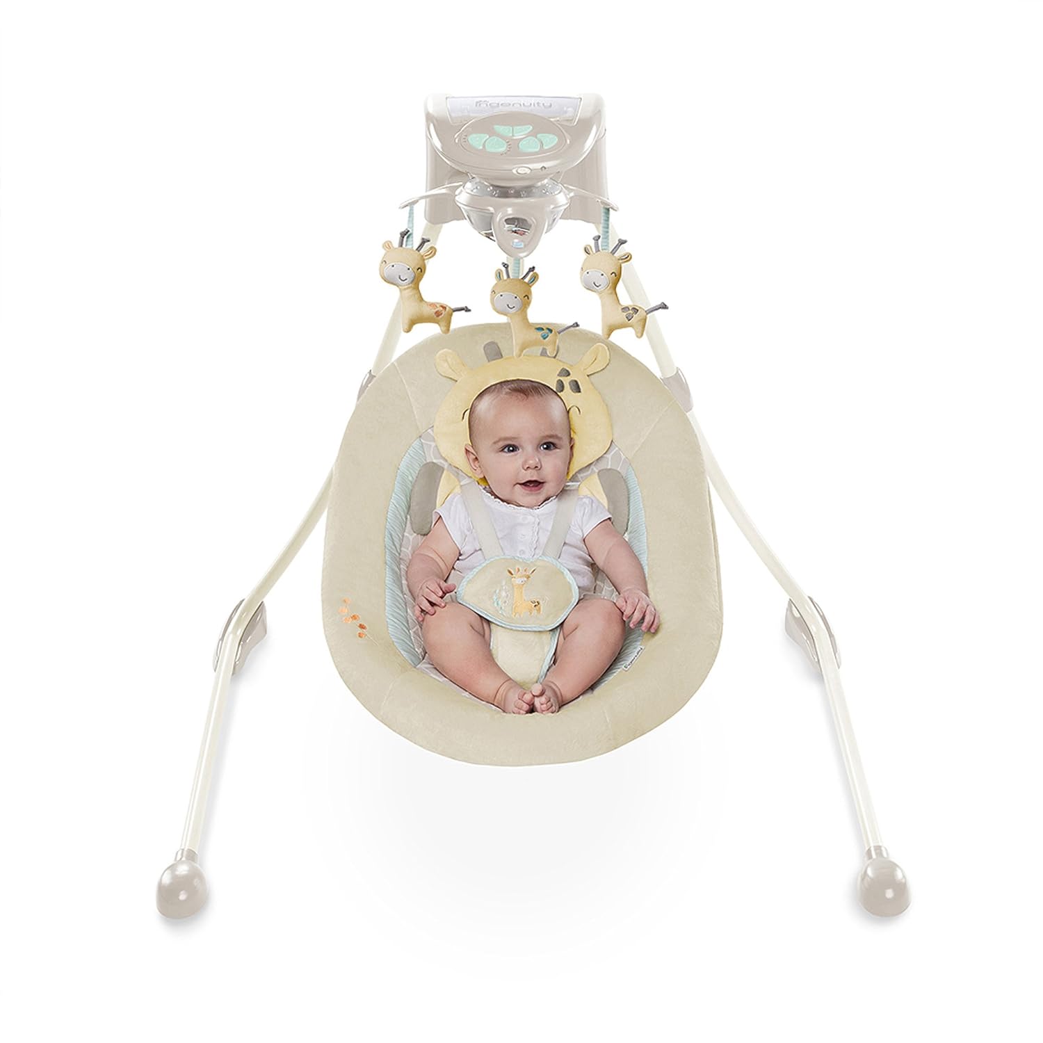 ingenuity inlighten cradling swing cuddle giraffe