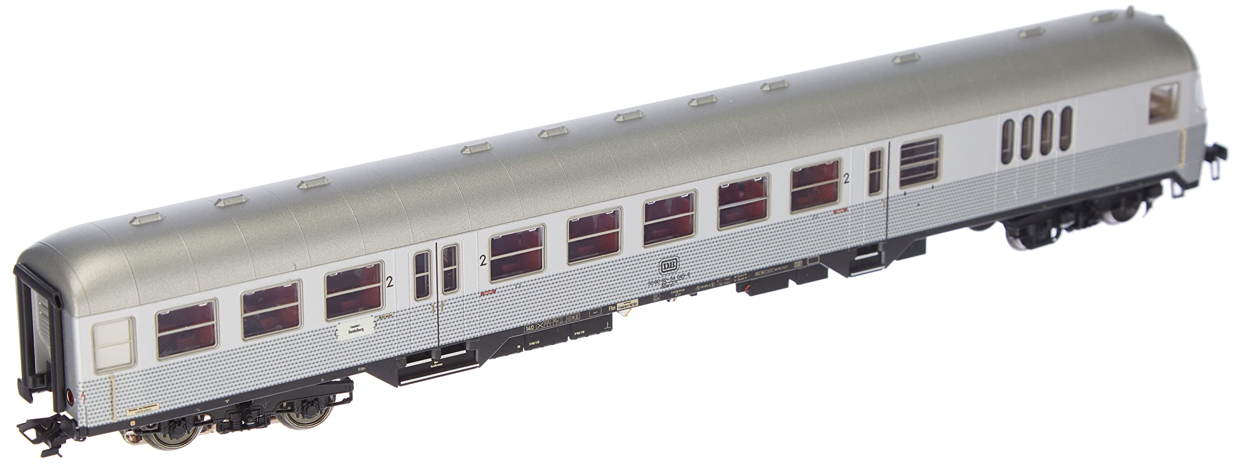 Märklin 43899-2nd Class Control Car with Luggage Compartment (BDnrzf 740). Track H0., Multi-Coloured