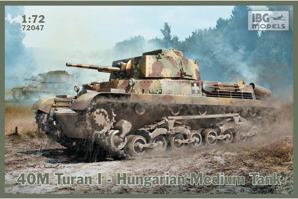 IBG Models 1/72 40M Turan I - Hungarian Medium Tank # 72047