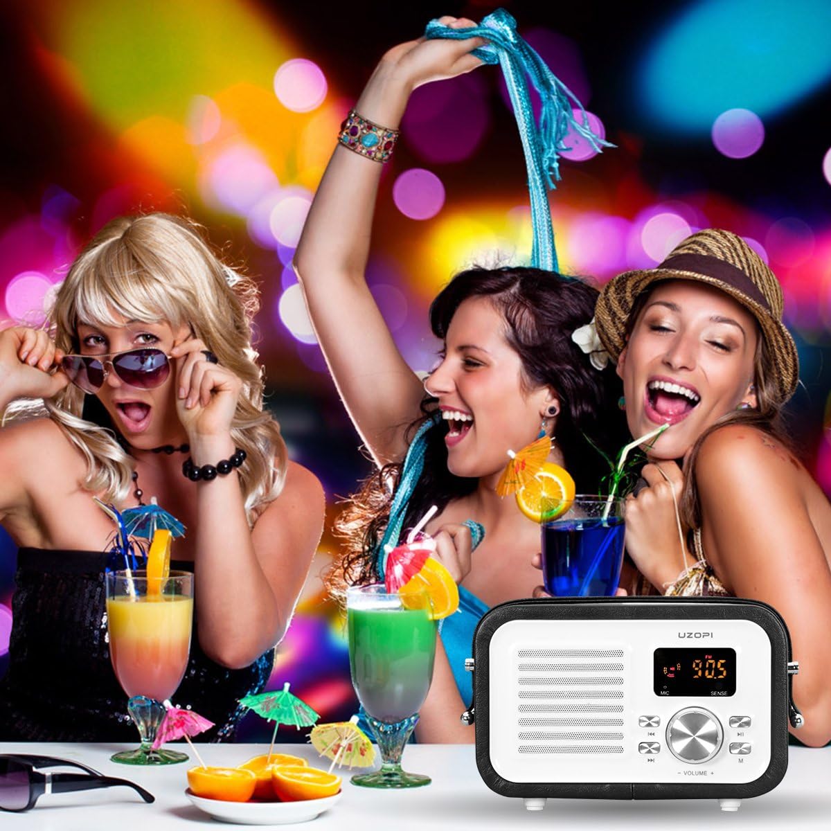 uzopi wireless portable speaker