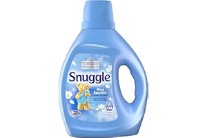 Snuggle Blue Sparkle Cuddle-Up Fresh Liquid Fabric Conditioner, Cuddly Softness, Lasting Freshness, Colour Protection, 2.77L,