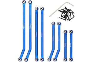 GTHELE High Clearance 4 Links Set for Axial SCX24 Gladiator AXI00005 1/24 RC Crawler Car